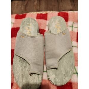 Ryka Womens Sandals Green 8M